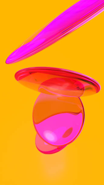 istock 3D illustration of rainbow-colored lenses 2165893474