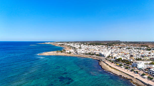istock Torre San Giovanni, Italy, drone 2165900050