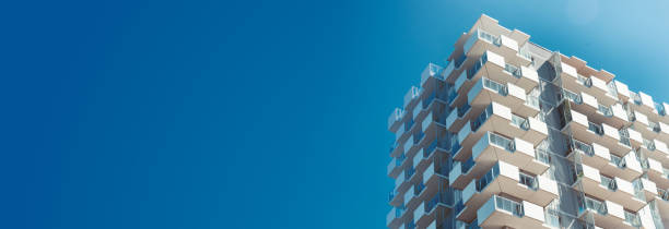 istock Residential area with modern apartment buildings 2165914033