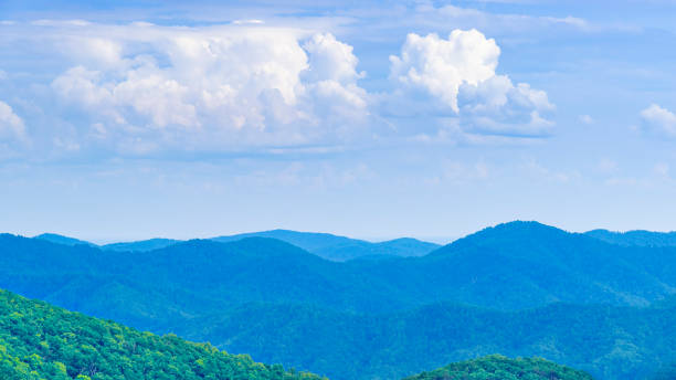 Along Blue Ridge Parkway: Three Ridges Mountain Overlook, Virginia