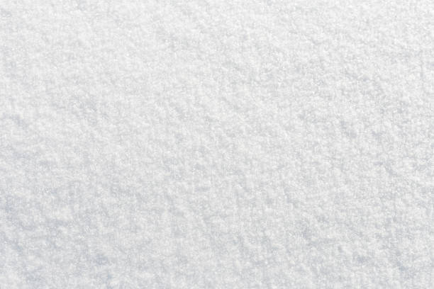 Closeup of a snow surface
