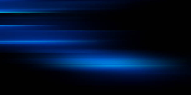 istock Blue technology abstract motion background of speed light 2165928086