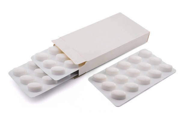 istock white medical tablets in a blister 2165940819