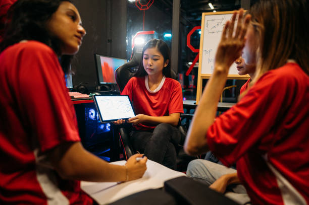 istock Winning Strategies: Chinese Leader Teams Up with Diverse Pro-Gamers 2165961706
