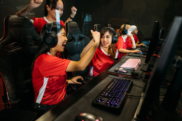 istock Game Changers: Diverse Red Team Secures eSports Victory 2165961823