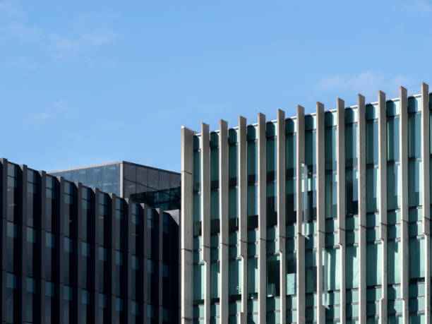 istock Office building exterior abstract view 2165964161