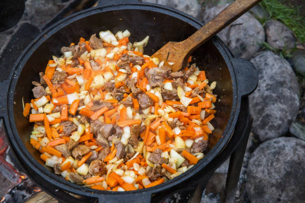 cooking pilaf