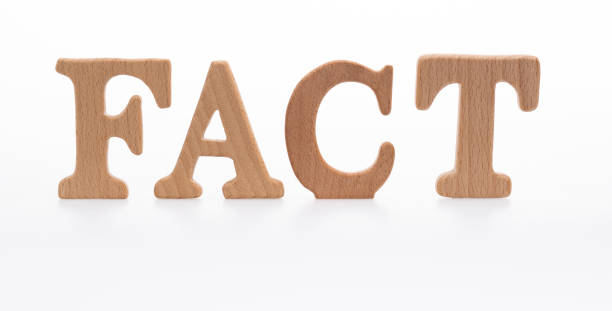 istock Wooden word fact on white background 2165969130