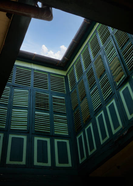istock Ancient Nanyang Style House with Air-Well 2165972709