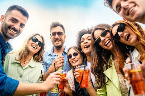 istock Joyful Friends Toasting - Summer Refreshments 2165973639
