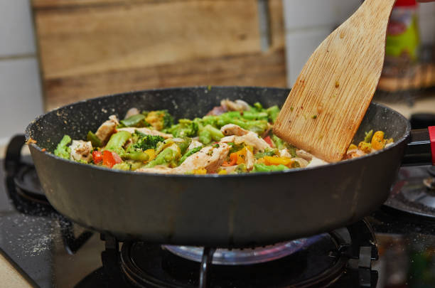 istock Stir Fry Vegetables Cooking on Stove 2165979656