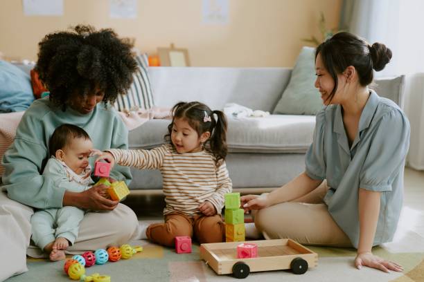 istock Biracial Mothers Spending Time with Their Babies 2165987714