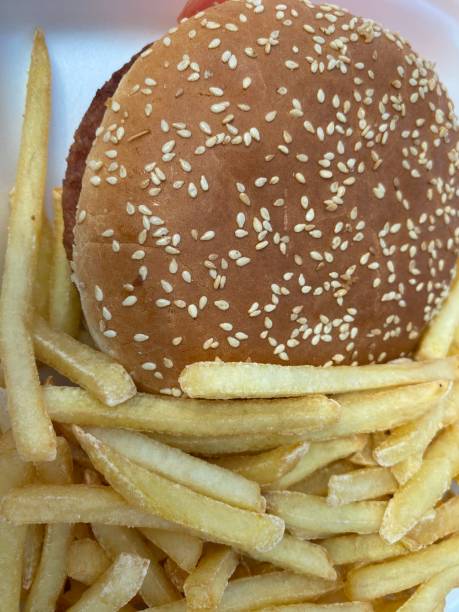 istock hamburger and french fries 2165994970