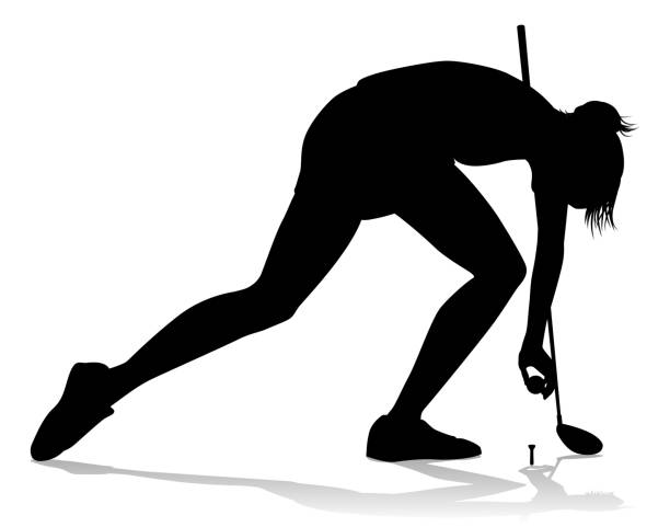 istock Golfer Golf Sports Person Silhouette 2166003459
