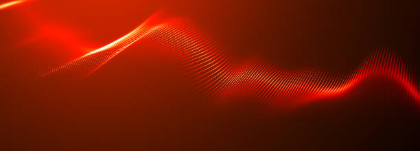 istock Abstract digital particle wave. Technology background. Futuristic dot wave. Network connection structure. Presentation design background. Technology or science banner. 3d rendering. 2166004188