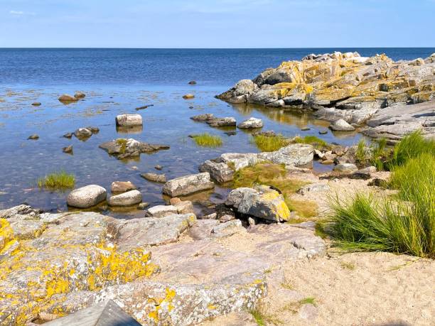 istock Rock Beach Picturesque Natural Beauty 2166005913