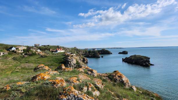 istock Village on the Black Sea 2166006058