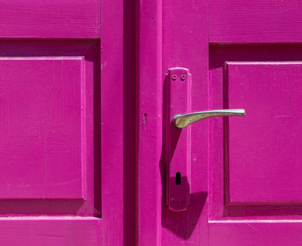 istock plum purple door and handle 2166014217