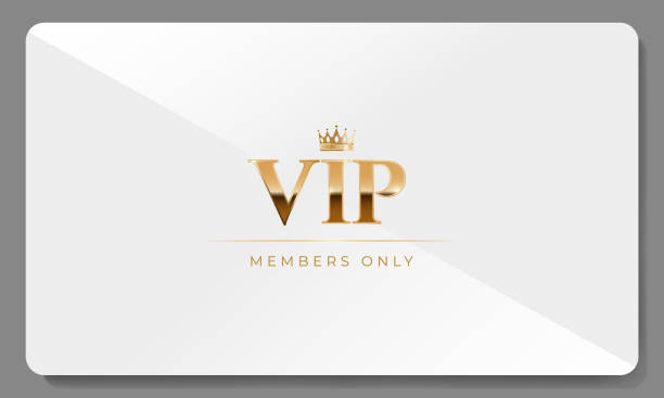 istock Premium VIP card in white color with golden crown and other elements. Luxury design. Vector illustration 2166016988