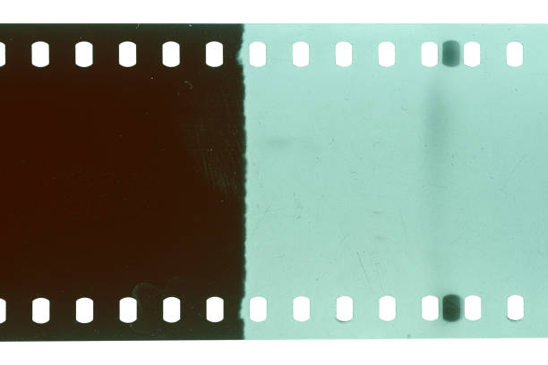 istock Dusty and grungy 35mm film texture or surface 2166024079