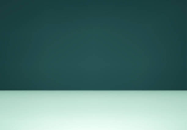 istock Green studio background. Space for selling products on the website. Vector illustration. 2166025685