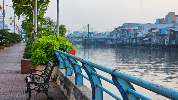 early morning on Tien River Park
