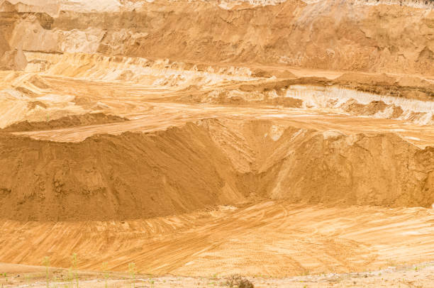 istock Large sand pits in operation in West Germany 2166043681