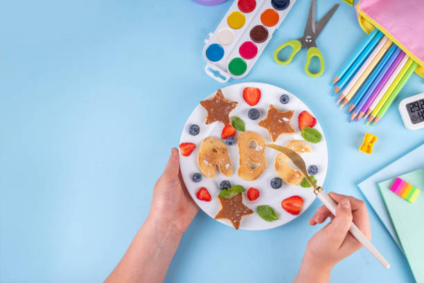 istock Back to school, school kids breakfast 2166053920