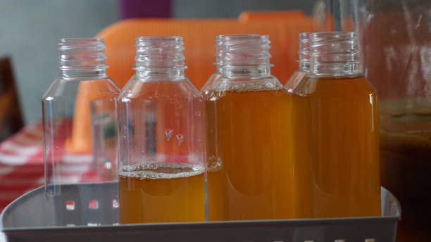 istock Kombucha Tea in Bottles 2166065560