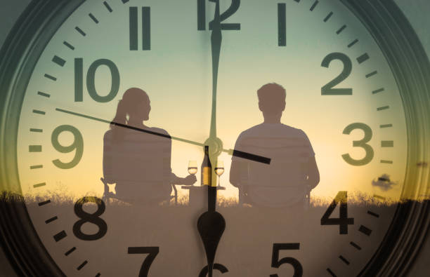 istock Man and woman spending time together outdoors, retirement, people relationships 2166072521