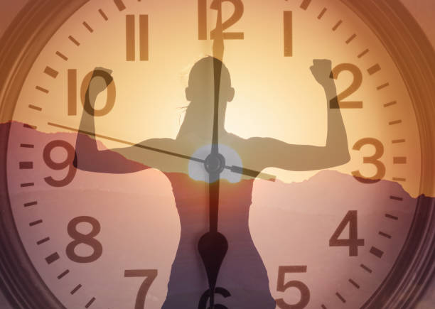 istock Time to work, good healthy habits, successful routine schedule concept. 2166072620