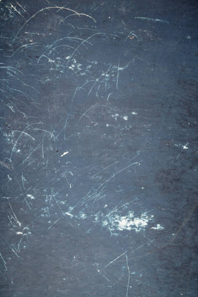 Rough with scratches and vignette, textured vintage blue paper background texture, original over 140 years old