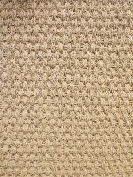 istock Basket Weave Texture - Natural Jute Sisal 2166083244