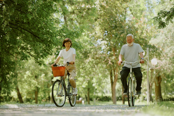 istock Retired Husband and Wife Spending Time Actively 2166084602