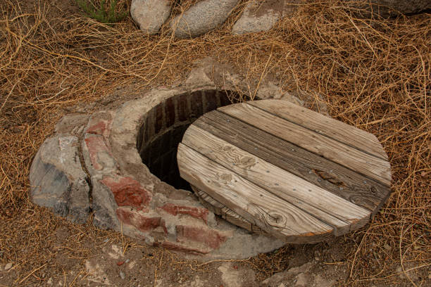 istock Well with Wood Cover Color 2166098521