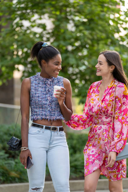 istock Young women walk on paved pathway, Vancouver 2166098537