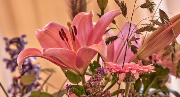 istock Colourful bouquet of  flowers 2166103490