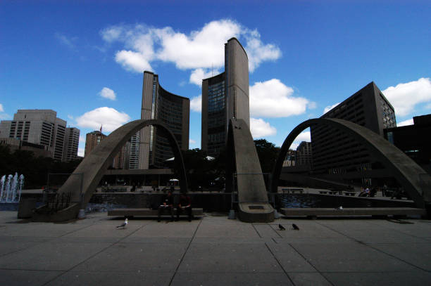 Toronto’s New City Hal in Toronto, Ontario, Canada. June 12, 2006
