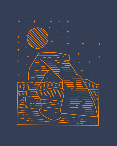 Arches National Park (Utah) - Minimalist Sun Lines Tee Shirt Arches National Park (Utah) - Minimalist Sun Lines Tee Shirt