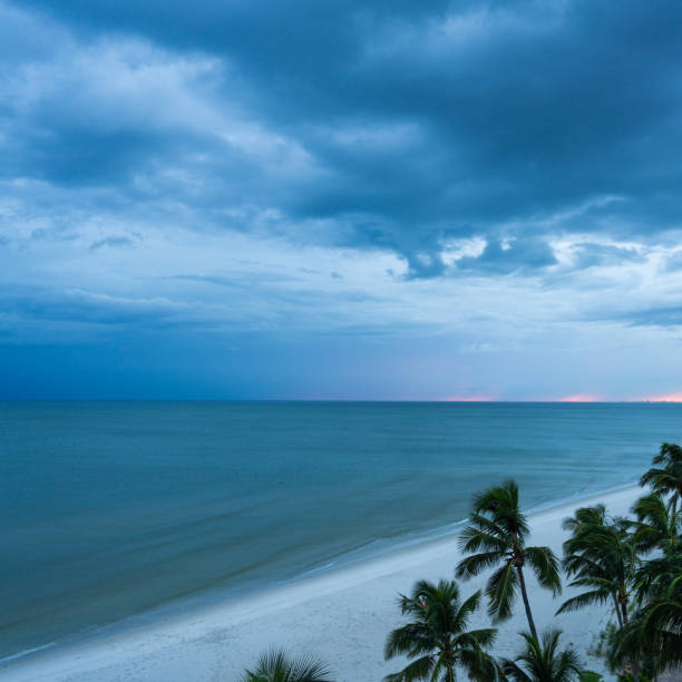 istock Naples Florida beach, USA shoot from above 2166124584