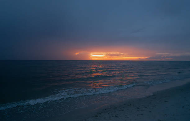 Naples Beach Florida, at sunset  - USA