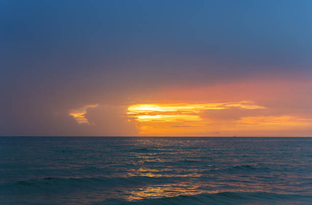 Naples Beach Florida, at sunset  - USA