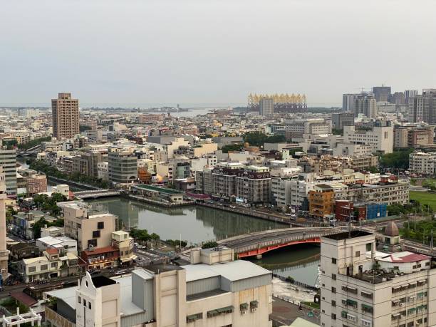 istock Tainan city view. High above angle 2166125051