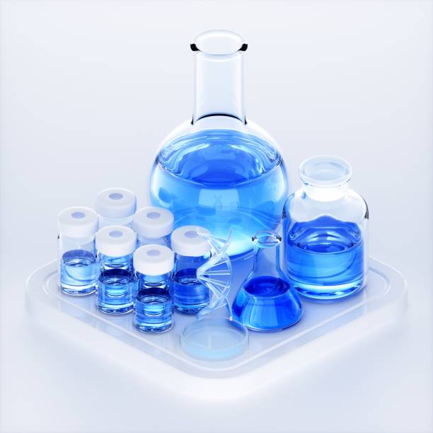 3D rendering of experimental supplies