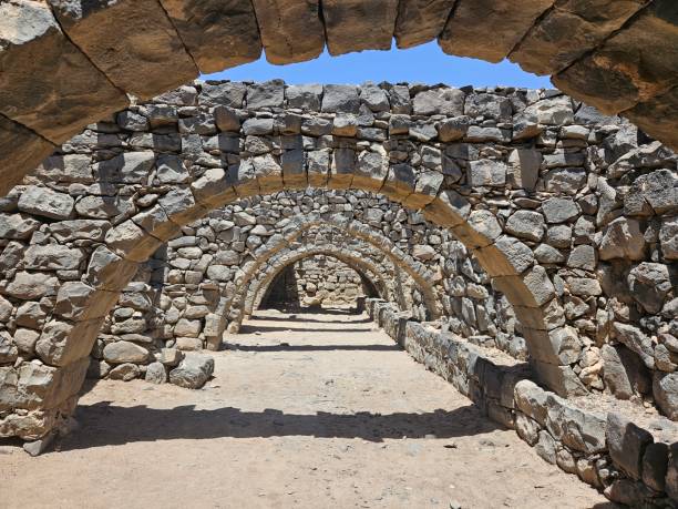 istock Arches in castle ruin 2166131080