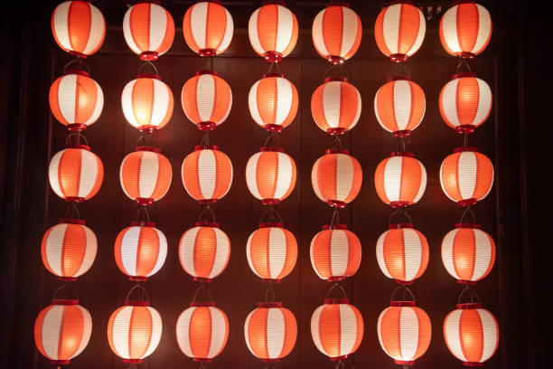 istock A beautiful night view of illuminated lanterns 2166131191
