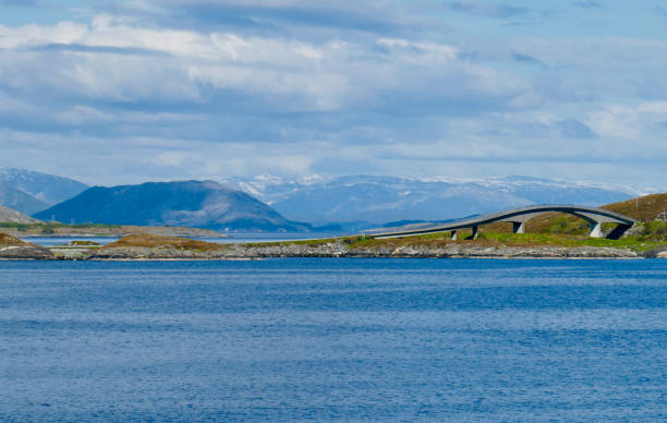 istock Scenic road trip view in Northern Norway 2166150450