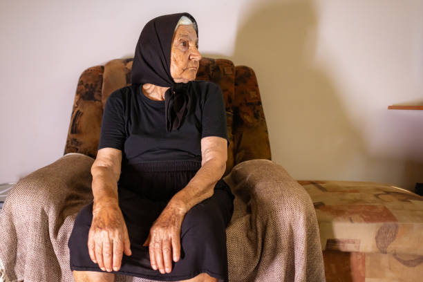istock Worried senior woman 2166165319
