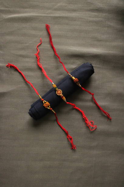 Rakhis for Rakhsa bandhan. Indian tradition and culture. Creative presentation of Rakhis for Rakhsa bandhan festival. Beautiful festival of brother and sister. Beautiful design of Rakhis. rajkot india stock pictures, royalty-free photos & images
