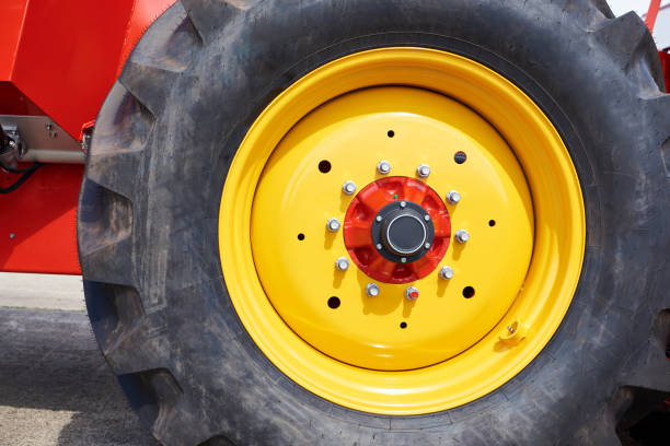 Rubber tire black for tractor agriculture and construction transport